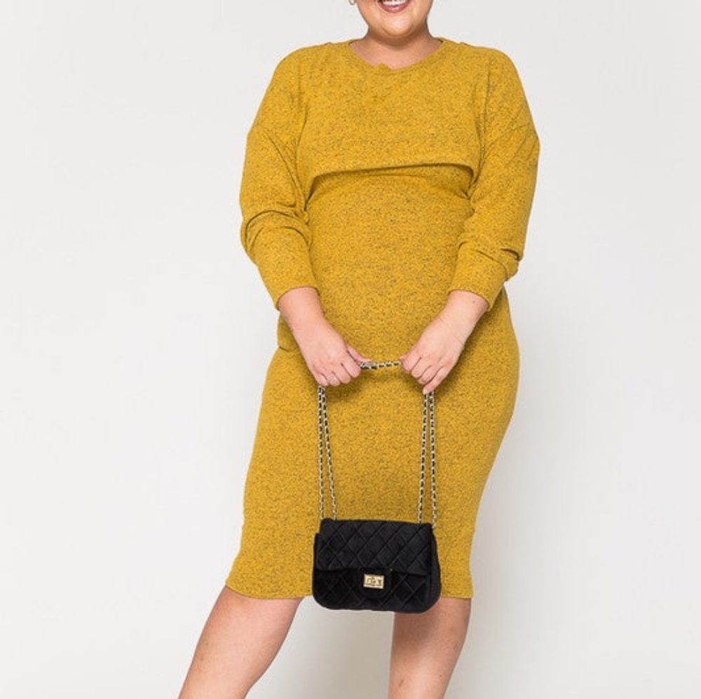 Midi Dress Set